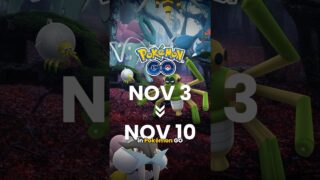 The First Week of November in Pokémon GO (Nov 3 – 10)