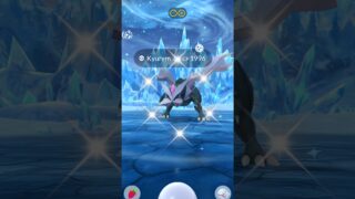 This Raid Gave me Insane Shiny Kyurem #pokemongo #pokemon #youtubeshorts