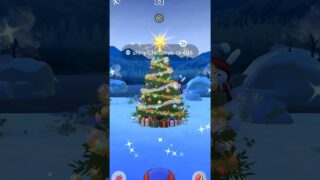 WOW! Caught Shiny Christmas tree in Pokemon Go #pokemongo #pokemon #youtubeshorts