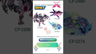 When I Done✨️My Biggest Mistake For Unfused in Pokemon GO