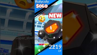 World 😱First Ever New Rolycoly pokemon SOLO Raid in Pokemon Go #soparstart #pokemon #pokemongo
