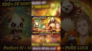 100% IV Shiny Pancham EVOLVED ✨ | Pokémon GO