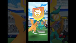 Fight With Dhelmise And Caught First Time In Pokemon Go#shorts #shiny #newpokemon