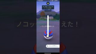 ポケモンGO　ノコッチ色違い #pokemongo #ポケモンgo #ポケモン #pokemon #excellent #色違い
