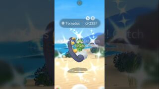 OMG 😲 Shiny Tornadus ❤ ✨ || Legendary raid Pokemon go #anime #gaming #pokemon