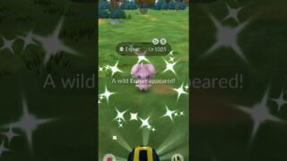 POKEMON GO SHINY ESPURR CATCH 👁️ Precious Pals Pink Surprise!