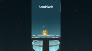 Pokemon GO evolution sandshrew to sandslash