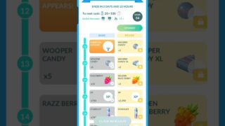 ✨Shiny Wooper✨ from GO PASS in Pokemon Go#shorts #pokemongo