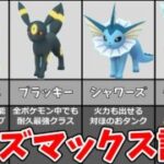 ダイマックスイーブイおすすめの進化先は？ダイマックス火力とタンク性能を評価！#ポケモンgo #イーブイ