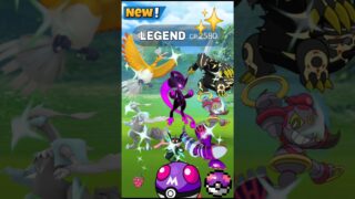ALL✨️Shiny Legendary On Road to Kalos in Pokemon Go