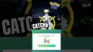 Arceus in Pokémon GO… Is It REAL? 👀✨ #pokemon #pokemongo #youtubeshorts #shorts #arceus