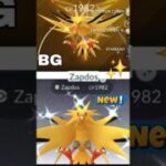 Finally I Got✨️Shiny Background Zapdos in Pokemon Go
