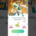 Finally My Fav✨️Mythical Zeraora Snapshot in Pokemon Go