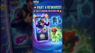 Shiny Keldeo Masterwork Research Part 4 Rewards 😱🔥 | Pokémon GO #catchlegendarypokemon
