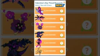 Speedrunnig✨️Valentine Day Special Reserch in Pokemon Go