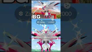 When I Got✨️Shiny Background Zapdos Raid in Pokemon Go