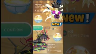 When I Trade✨️Shiny Rayquaza For✨️Lucky Necrozma in Pokemon Go