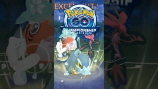 [チャンピオンシップカップ]交代受けねらうも、押し切ってゴール　#ポケモンgo #ポケモン #ポケモンgoバトルリーグ #pokemongo
