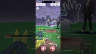 【サカキ ほぼルカリオ単討伐‼️】 #ポケモンgo #pokemongo