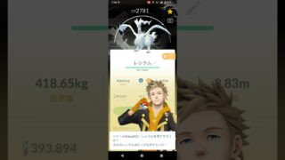 ポケモンＧＯ　レシラム　背景