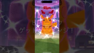 色違いダイマックスピカチュウ100%ゲットだぜ【ポケモンGO】