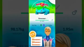 DUO🔥! Red Venusaur In Pokémon Go 🔥💥! #shorts #duo #pokemon