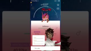 Dynamax jolteon pokemon go #pokemongo