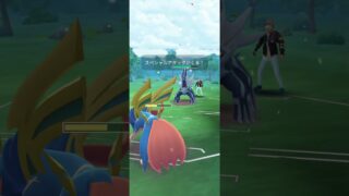 ポケモンGO 通常マスターリーグ ザシアン(剣の王)、バンギラス、色ミュウツー