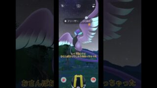 【ポケモンGO】おさんぽおこうで遂に色違いを手に入れたぞぉぉぉー！（ガラル三鳥）