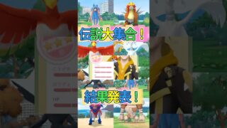 【ポケモンGO】ポケモン30周年！お香から出る伝説のポケモン皆んなはどんなのゲットした？