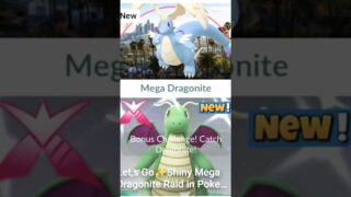 Lets go ✨ SHINY mega Dragonite raid in pokemon go ✨🙀👑🔥❤️👀😱 #pokemongo #catchlegendarypokemon