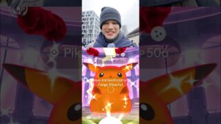 Shiny Giga Pikachu am Raid Day!😱 #pokemon #pogotv #pokemongo #garchomp #pokémon #shinypokemon