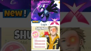 When I Got✨️Shundo Lugia Raid in Pokemon Go