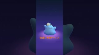 メタモン色違い背景チャンス#ポケモンgo  #メタモン