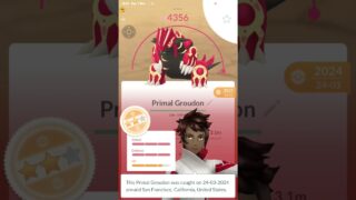 primal groudon pokemon go #pokemongo