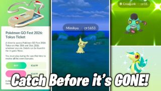 CATCH MIMIKYU BEFORE IT LEAVES POKEMON GO! Tokyo GO Fest Tickets STILL Broke / Shiny Evolutions