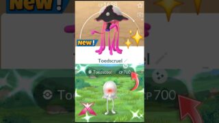Finally I Got✨️Shiny Toedscool & Toedscruel in Pokemon Go