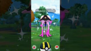 First Ever ✨️ Shiny Toedscruel in pokemon go.