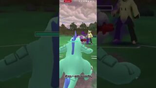 『コラボ』ポン太さんとのGBL！モルペコ＆レジドラコ＆オーダイル＆フォレトスが大激突🔥神展開の連続！ #ポケモン #ポケモンgo#pokemongo #shorts