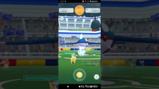 ポケモンGO「5人参加RAID BATTLE！カイオーガをGETするまで」