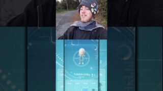 ✨️I Caught the Brand New *SHINY TOEDSCOOL* In Pokémon GO!✨️ #pokemon #pokemongo #shorts