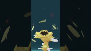 Mega evolution of shiny steelix. #pokemongo #pokemon ポケモンGO #色違いハガネール #megaevolution