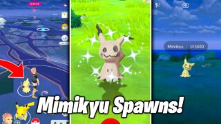 NEW APRIL FOOLS EVENT WITH MIMIKYU IN POKEMON GO! WILD Spawns / Is the Shiny Out?