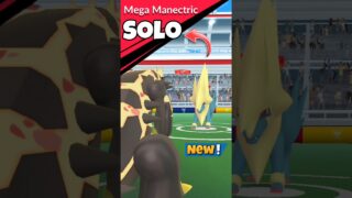 SOLO✨️Mega Manectric Raid With✨️Primal Groundon in Pokemon Go