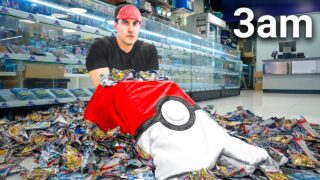 TRAPPED in a Card Shop Until I Pull Charizard