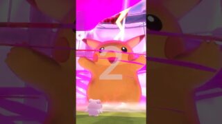 キョダイピカチュウが登場🐭⚡初戦👊 #ポケモンgo #pokemongo #pokemongoshorts