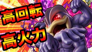 【パワー！】8ターンで時間を稼ぎ、高火力も出せるマッスルポケモン！！