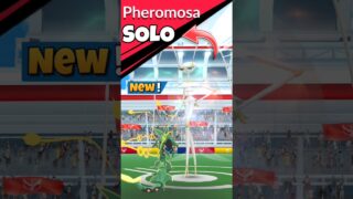 Easy SOLO✨️Pheromosa Raid in 160s….Pokemon Go