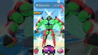 Finally I Got✨️Shiny Buzzwole Raid in Pokemon Go