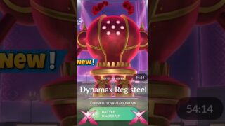 First Ever✨️Dynamax Registeel Raid in Pokemon Go